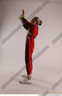 DENISA PILOT STANDING POSE WITH GUN 4